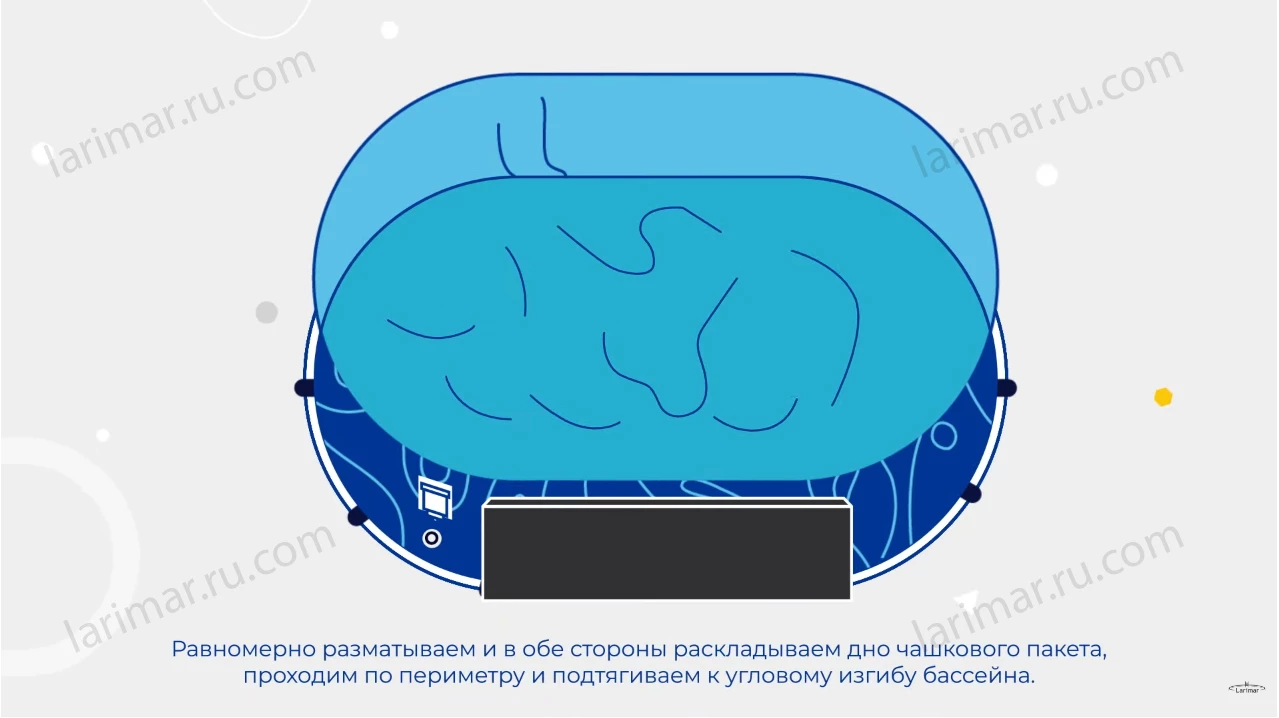 Монтаж чаши